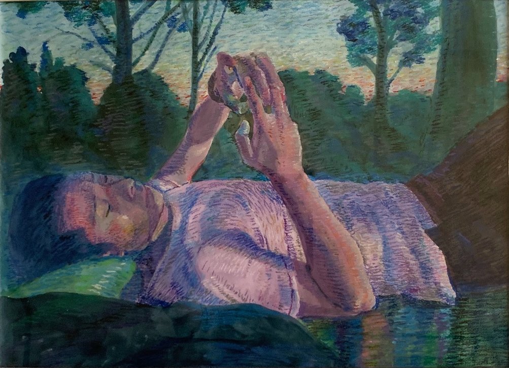 A Friend Resting in the Park